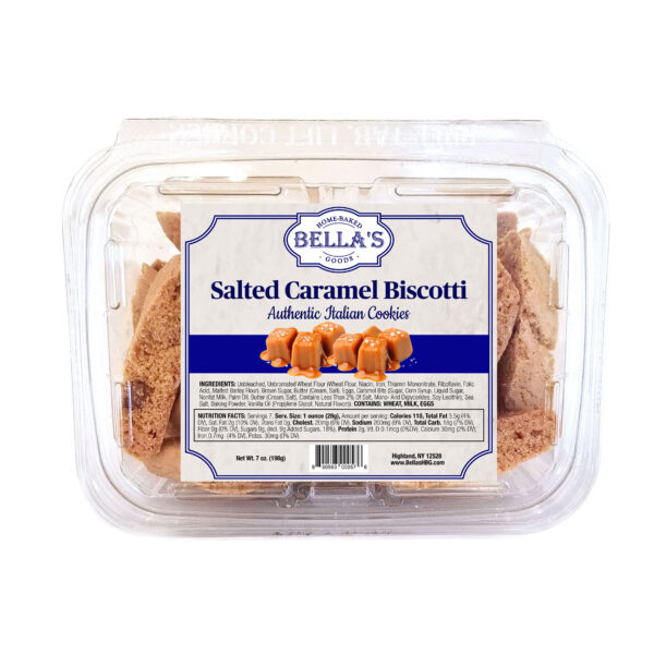 Salted Caramel Biscotti
