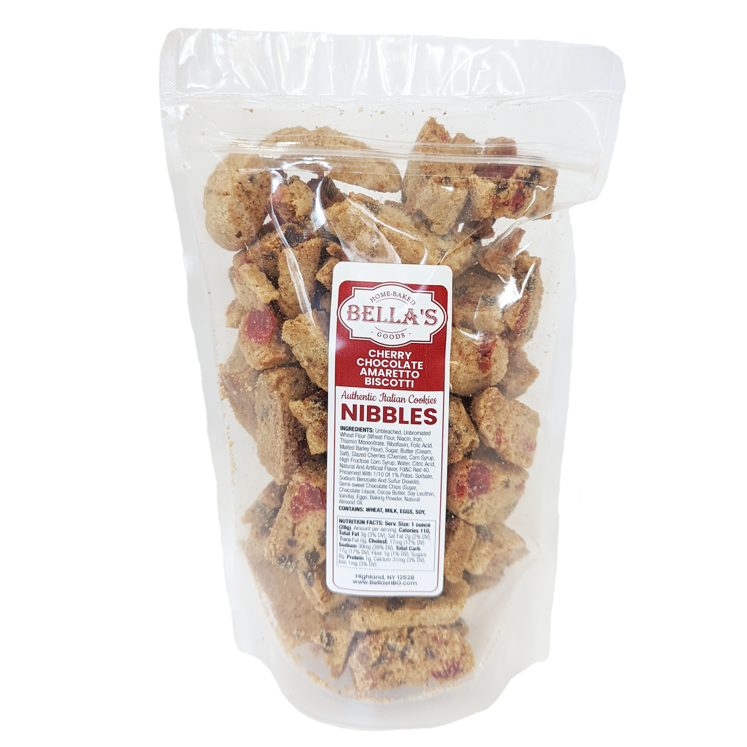 Cherry Chocolate Amaretto Nibbles