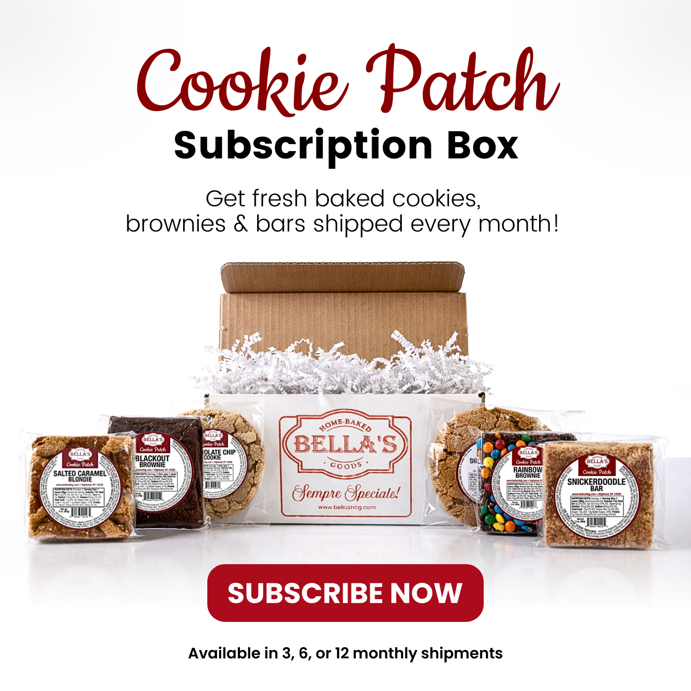 Cookie Patch Subscription Box